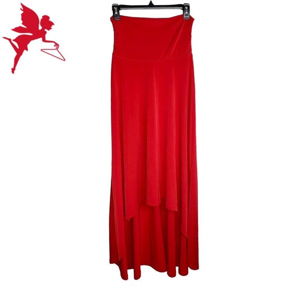 MICHAEL KORS Hi/Lo Stretch Jersey Skirt - Picture 1 of 6